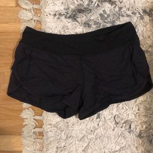 Ivivva by Lululemon black running/workout shorts